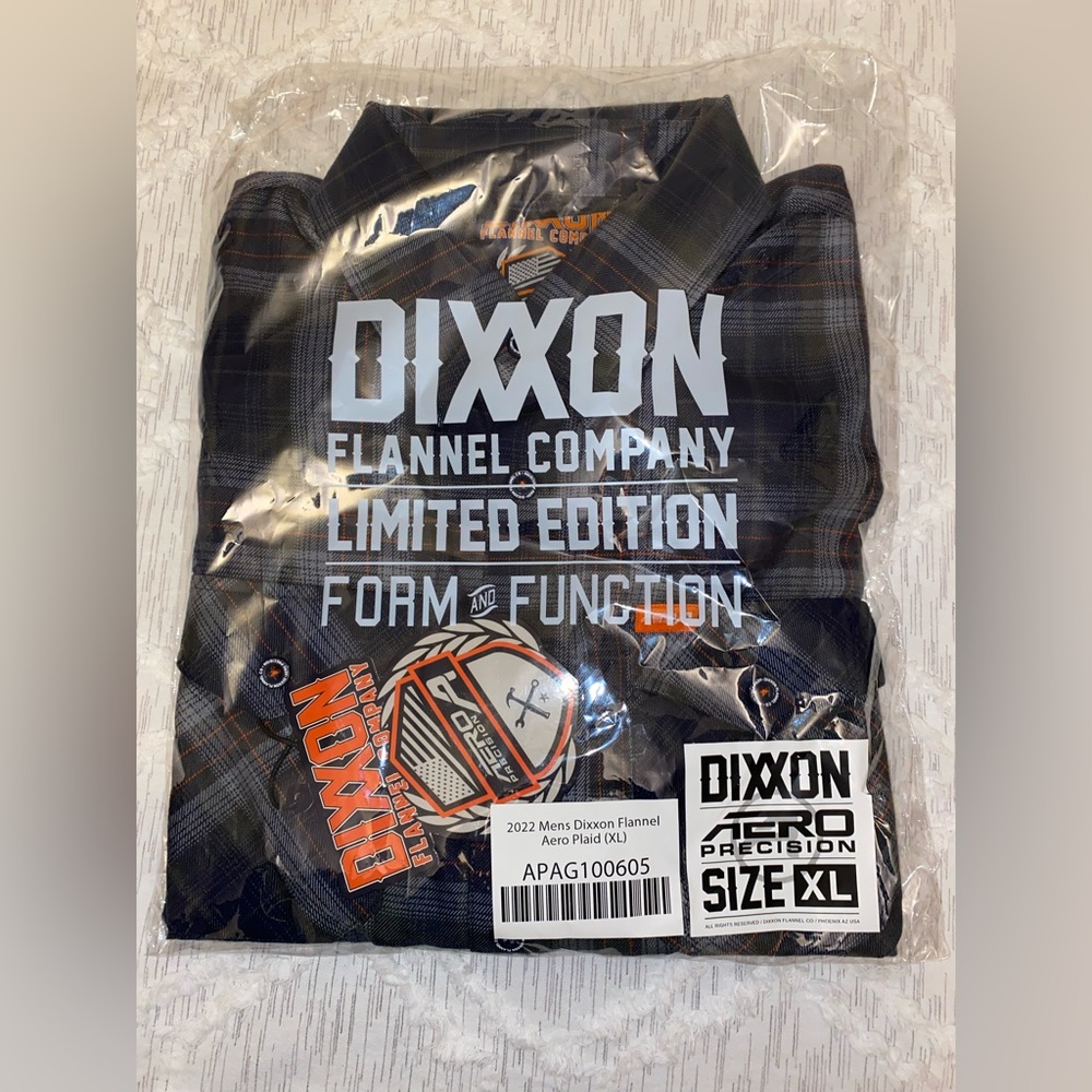 NWT Dixxon Flannel- Mens